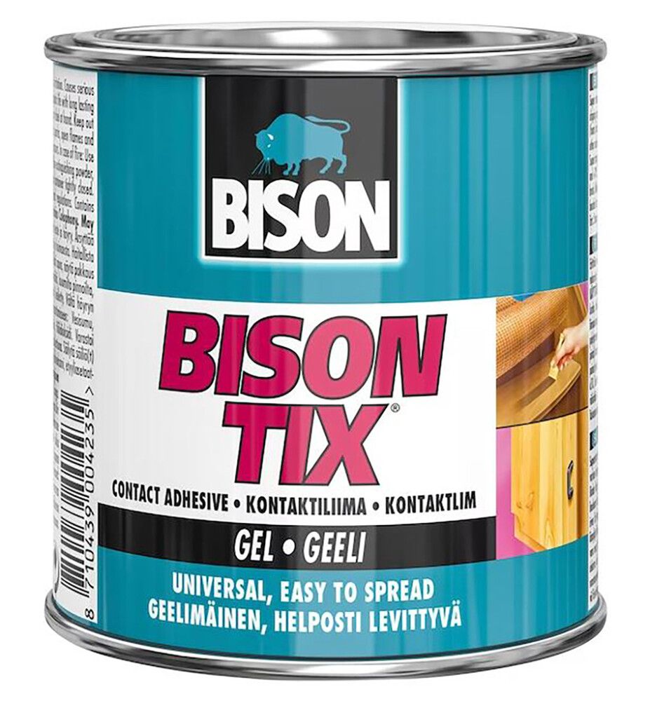 Kontaktiliima Bison Tix Gel Kirkas 250ml