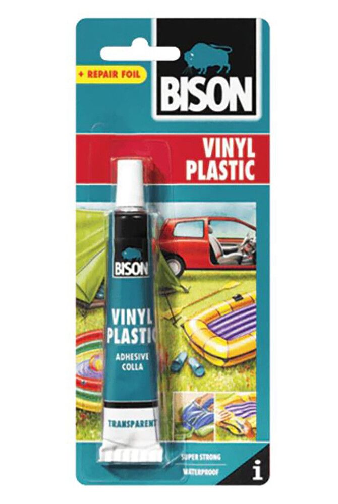 Liimasetti BISON Vinyl Plastic Kirkas 25 ml