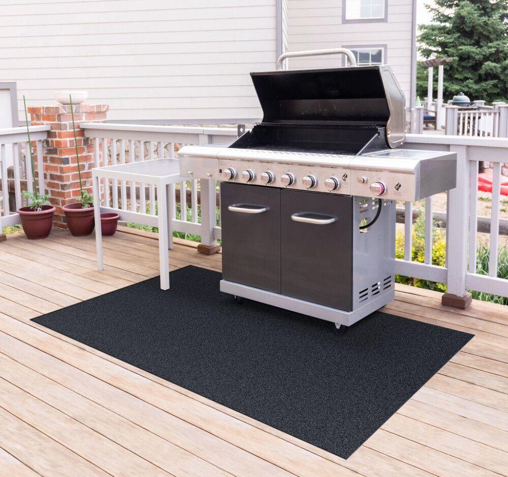 Grillin Alusmatto Popparilli 133 x 180 cm Antrasiitti