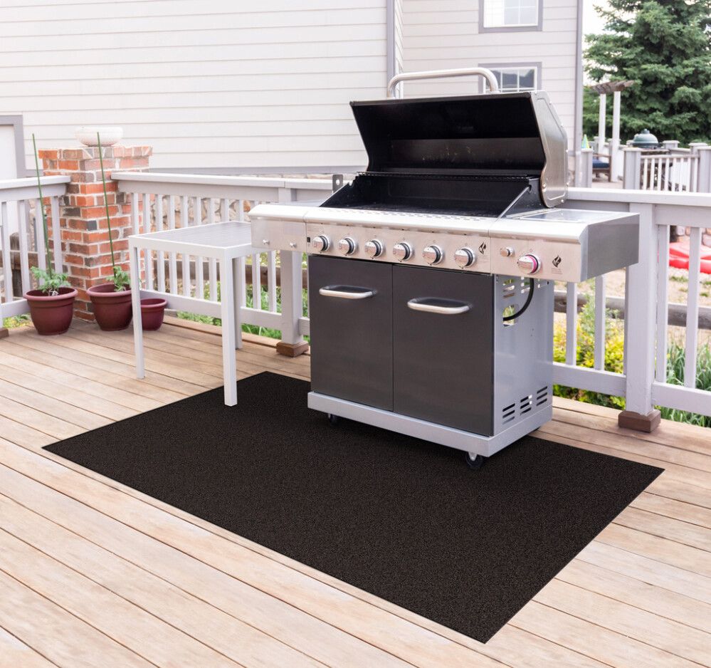 Grillin Alusmatto Popparilli 133 x 180 cm Tummanruskea