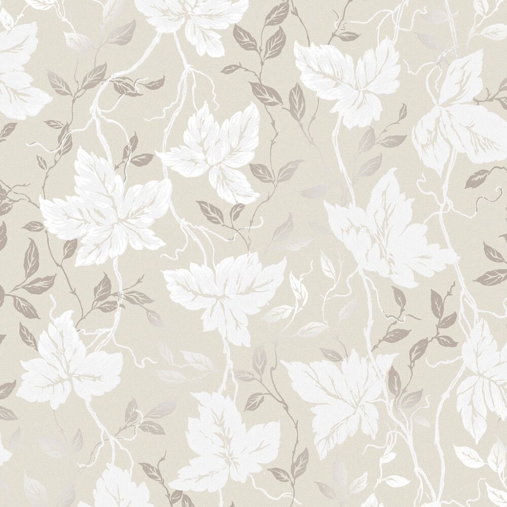 Kuitutapetti Sandudd Rantaniitty Viinimarja Vaalea Beige