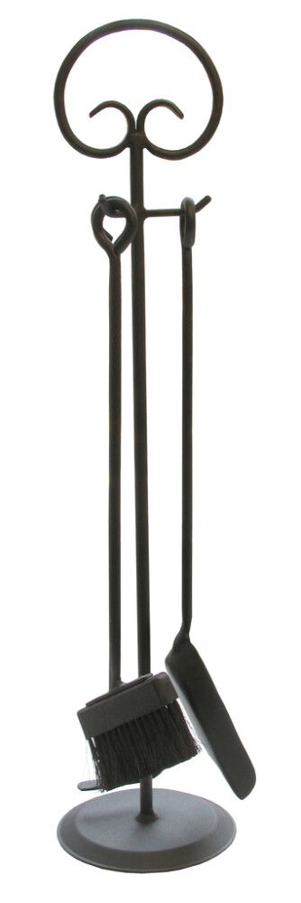 Takkasetti A-iron 3- osainen