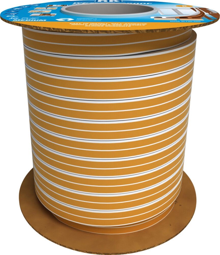 Ikkuna- ja ovitiiviste RK P-profiili Valkoinen 100 m