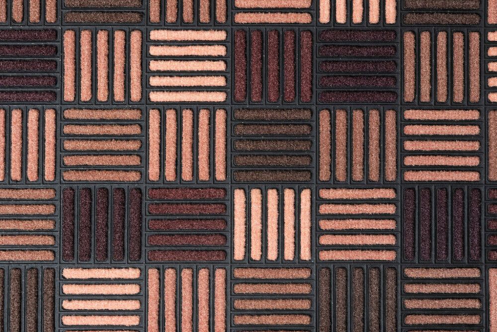 Kynnysmatto Sandudd ruskea 45 x 75 cm