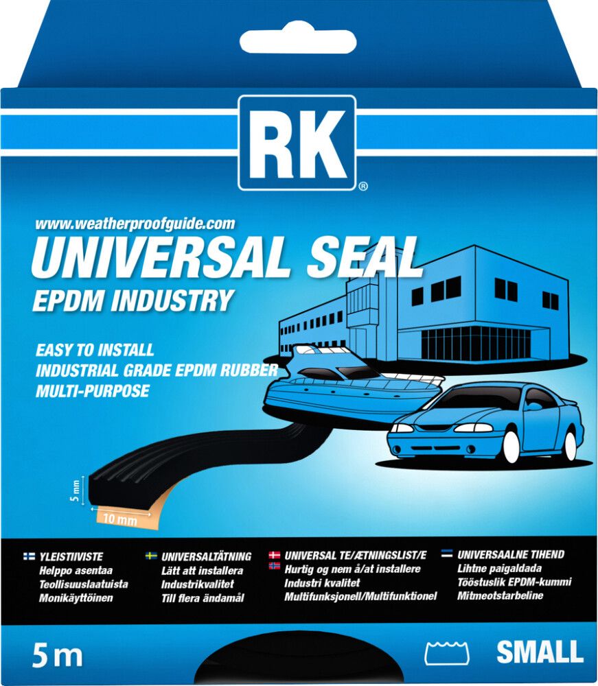 Yleistiiviste RK Teollisuus 5 x 10 mm 5 m