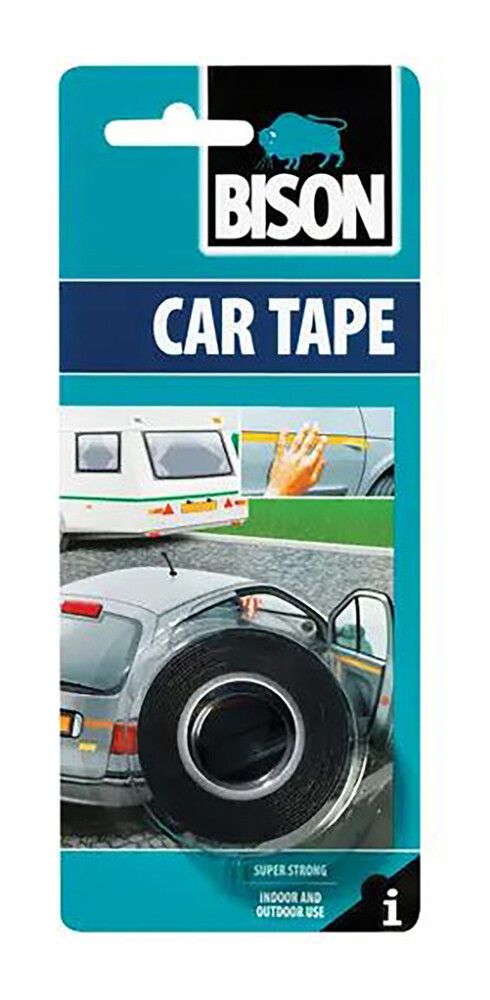 Autoteippi Bison Musta 1,5m