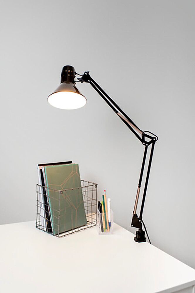 Pöytävalaisin Airam Venla musta 70 cm