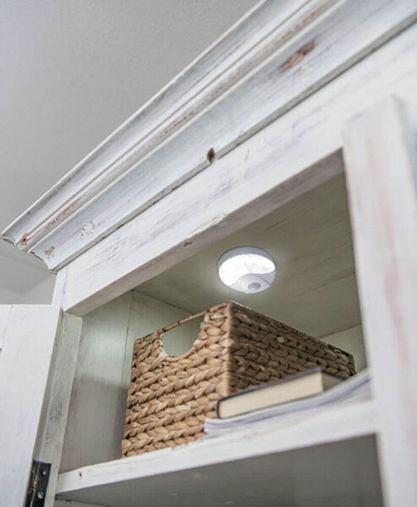 Liiketunnistin Nox 6 x LED Valkoinen Ø 9,3 cm