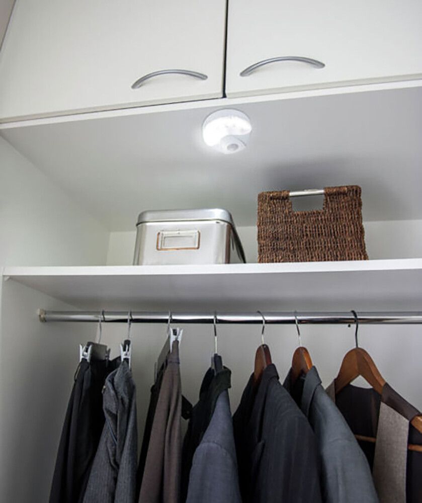 Liiketunnistin Nox 6 x LED Valkoinen Ø 9,3 cm