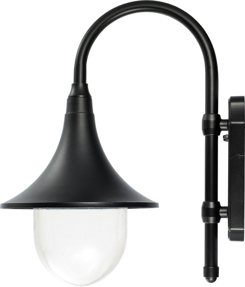 Ulkoseinävalaisin Airam Kartano TR-U Musta