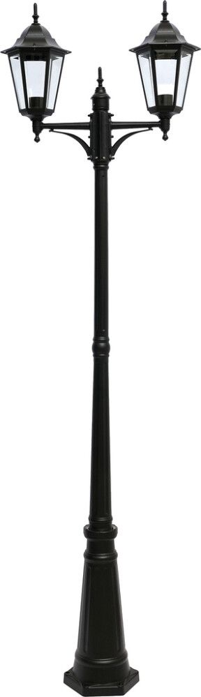 Pylväsvalaisin Airam Kartano Musta 225 cm 2-os