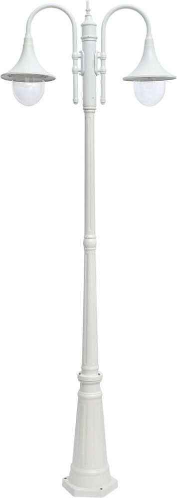 Pylväsvalaisin Airam Kartano Funkkis Valkoinen 225 cm 2-os