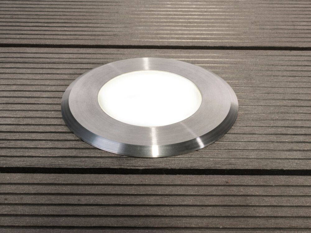 Terassivalaisin Airam Holm Teräs