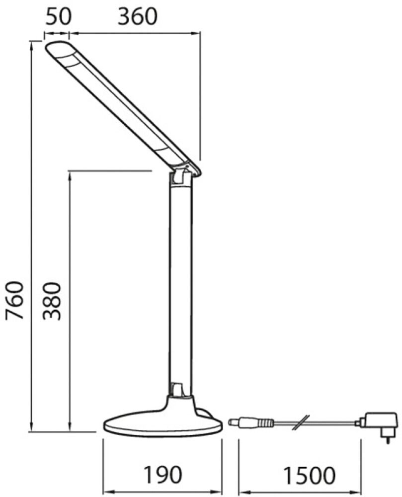 Pöytävalaisin Airam Gina LED