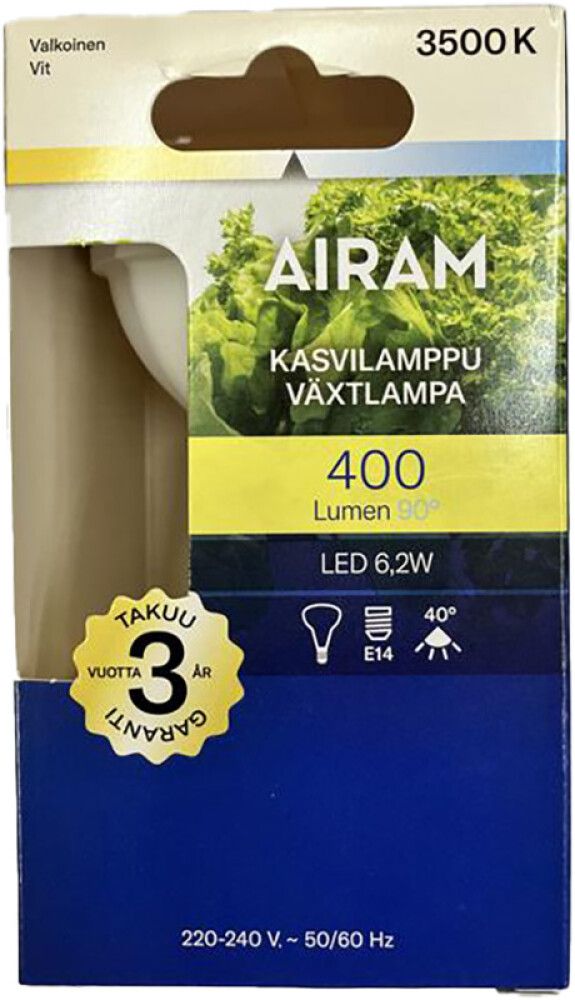 Kasvilamppu Airam PAR20 6,2 W