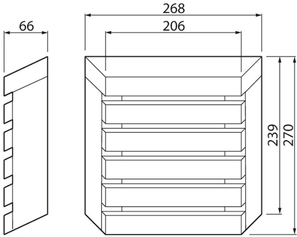 Saunavalaisin SaunaLed 260TRL
