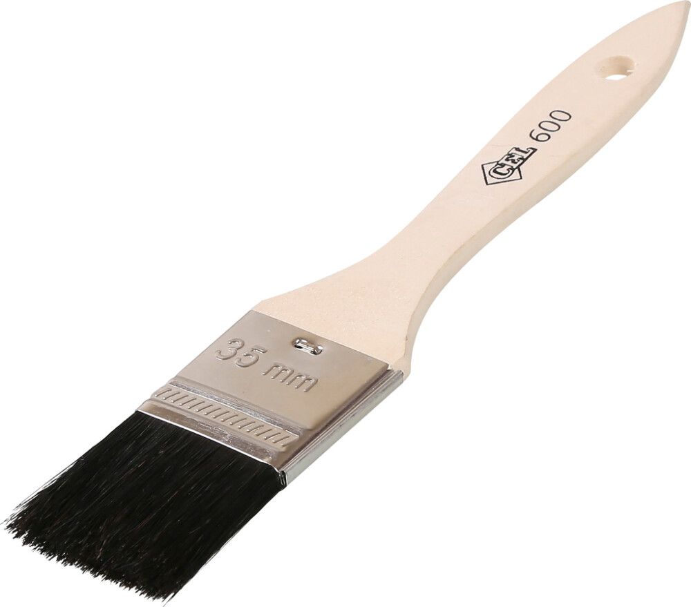 Tasottaja C.E.Lindgren Musta 35 mm Luonnonharjas