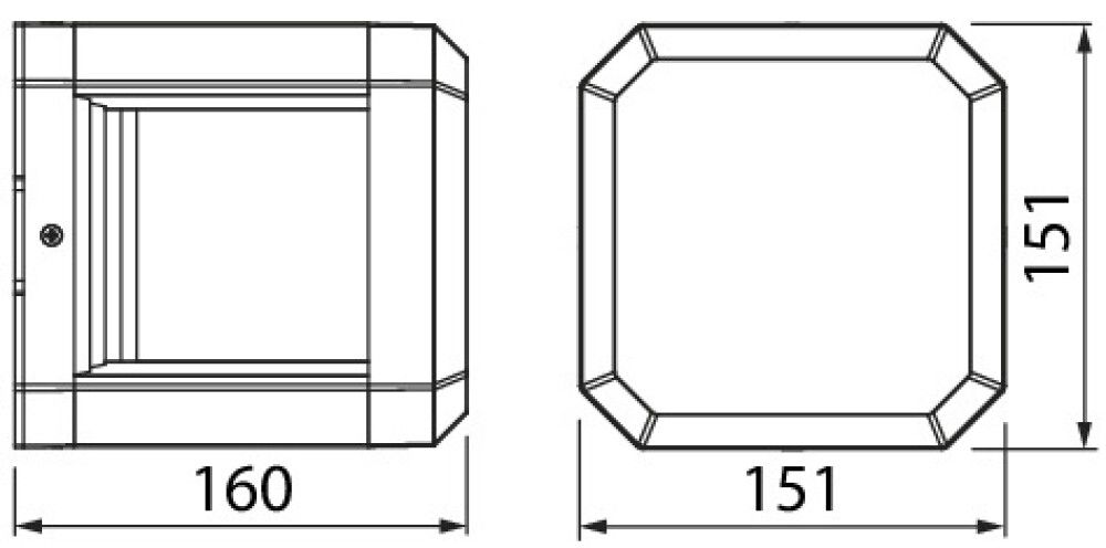 Seinävalaisin Airam Flen Tunnelmavalo 13 W IP44 Antrasiitti