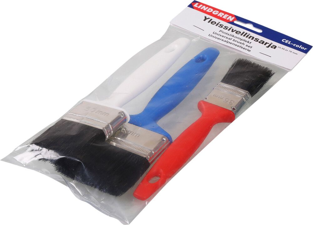 Sivellinsarja C.E.Lindgren Celcolor Muovivarsi Luonnonharjas