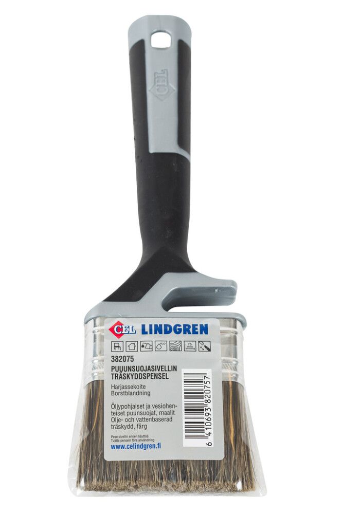 Puunsuojasivellin C.E.Lindgren 75 mm Sekoiteharjas