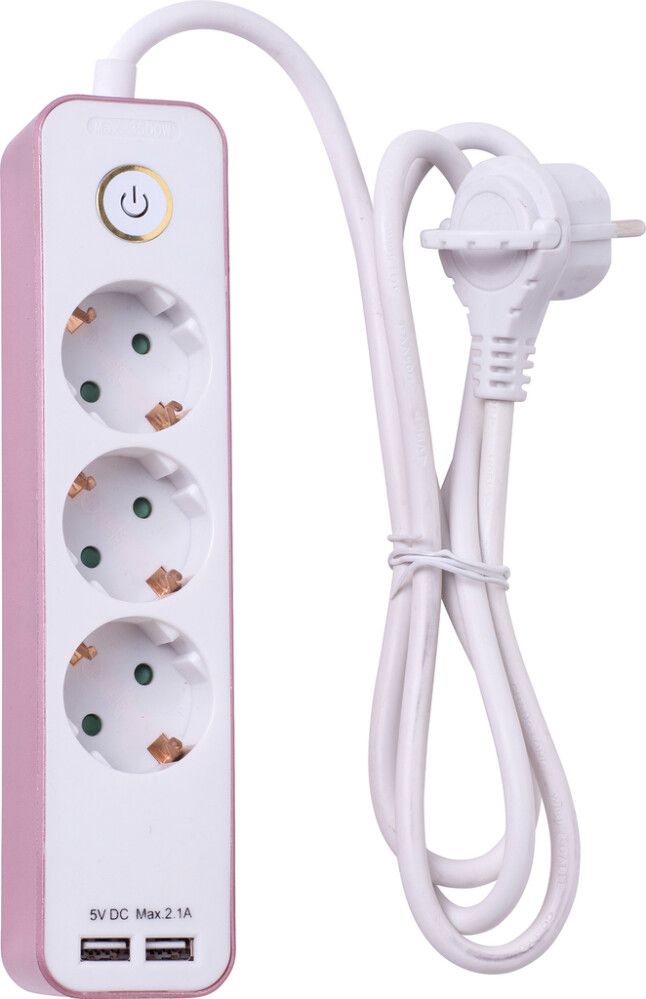 Jatkojohto Airam Roosa nauha