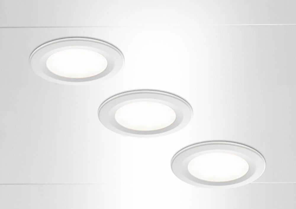 LED-alasvalo Airam Auri Valkoinen 3 W 3 kpl
