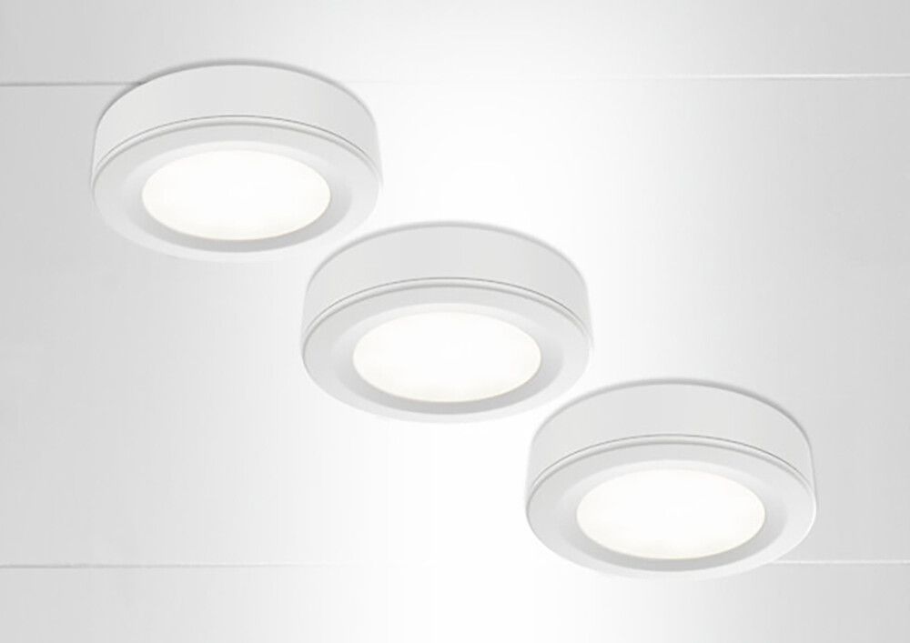 LED-alasvalo Airam Auri Valkoinen 3 W 3 kpl