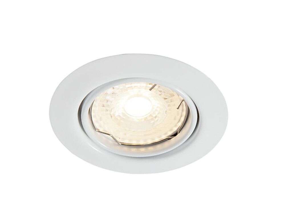 LED-alasvalo Airam Lucca II GU10 IP23 valkoinen