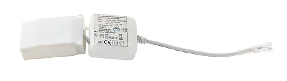 LED-alasvalo Airam Compact Tilt IP44 5W/830 36D DIM WH