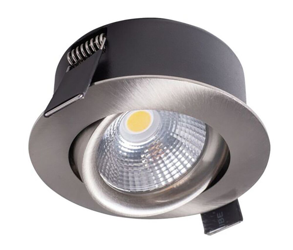 LED-alasvalo Airam Compact Tilt IP44 5W/830 36D DIM SA