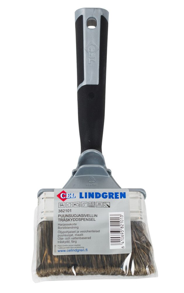 Puunsuojasivellin C.E.Lindgren 100 mm Vinkkeli Sekoiteharjas