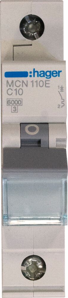 Automaattisulake Hager 1 x 10A C