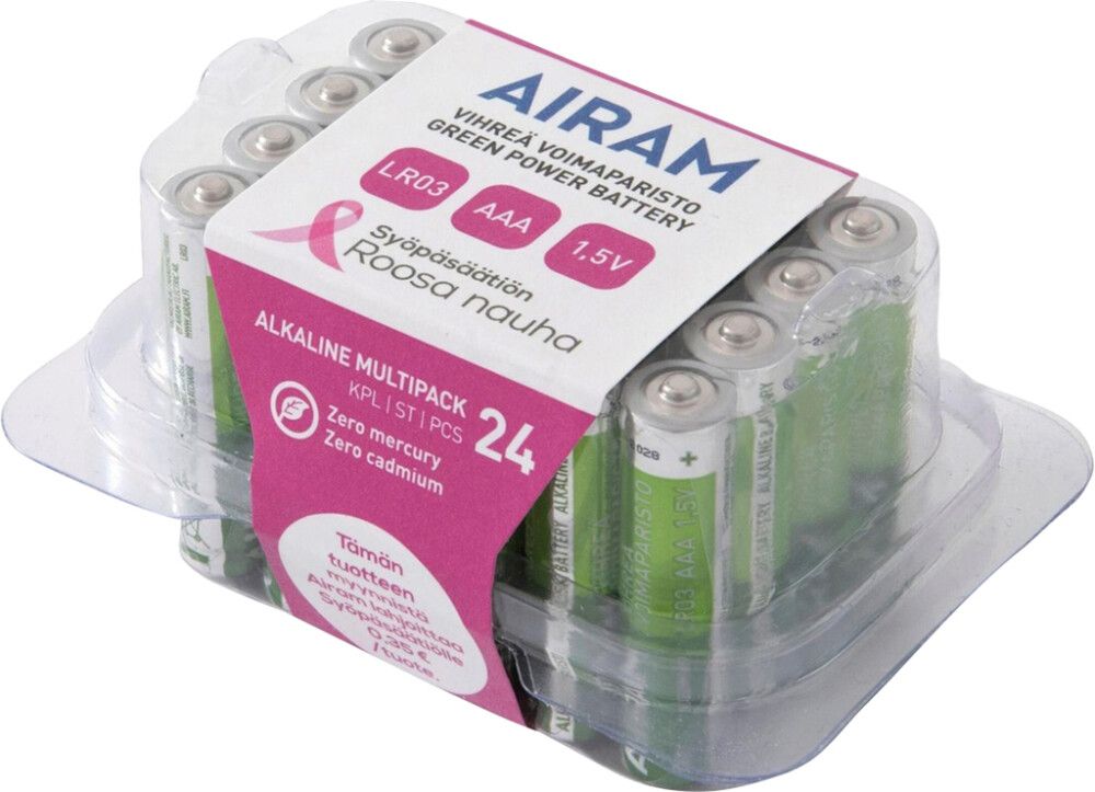 Voimaparisto AAA 24Box Airam