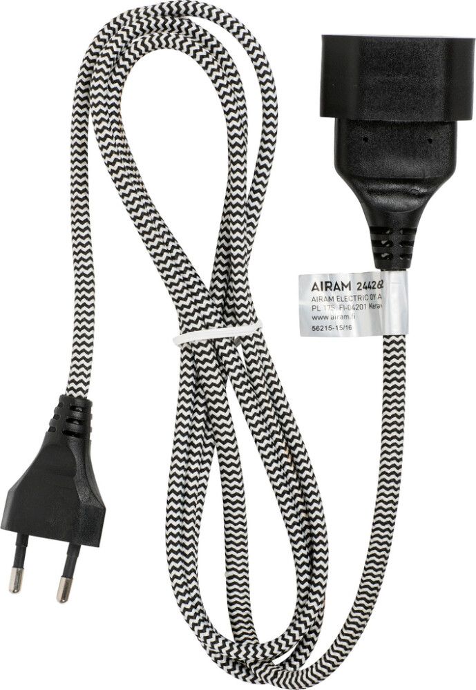 Jatkojohto Airam Euro 1-os 2 m