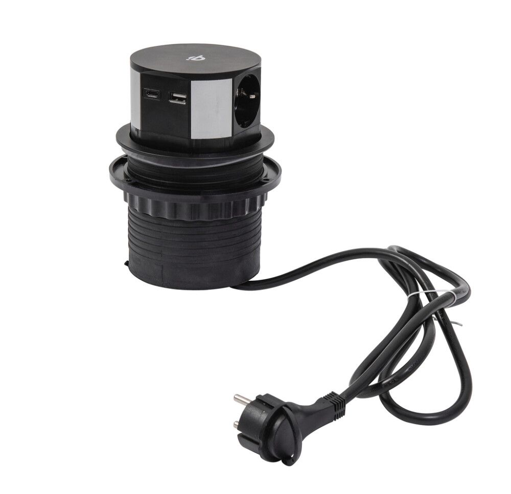 Upotettava pistorasia Airam Pop-Up