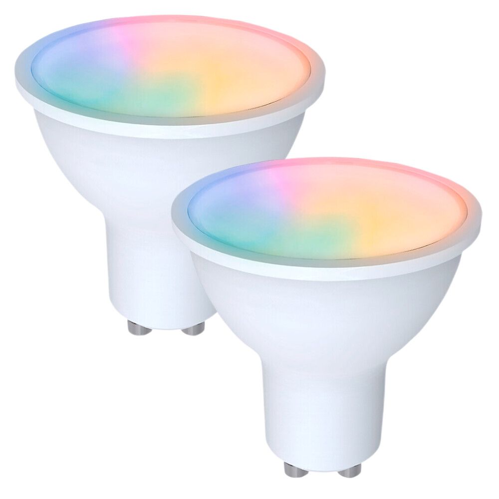 LED-lamppu Airam Smart Par 16 RGB GU10 valkoinen 2 kpl/pkt