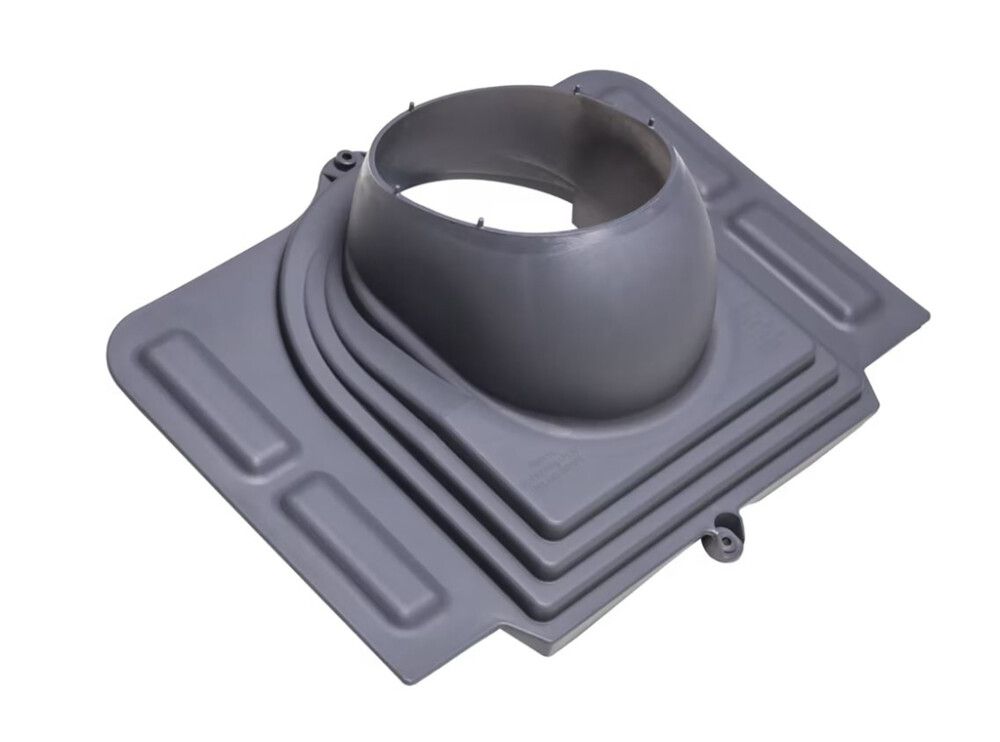 Peltikaton Läpivienti Vilpe Harmaa