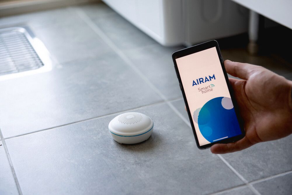 Vesivuotovahti Airam SmartHome valkoinen