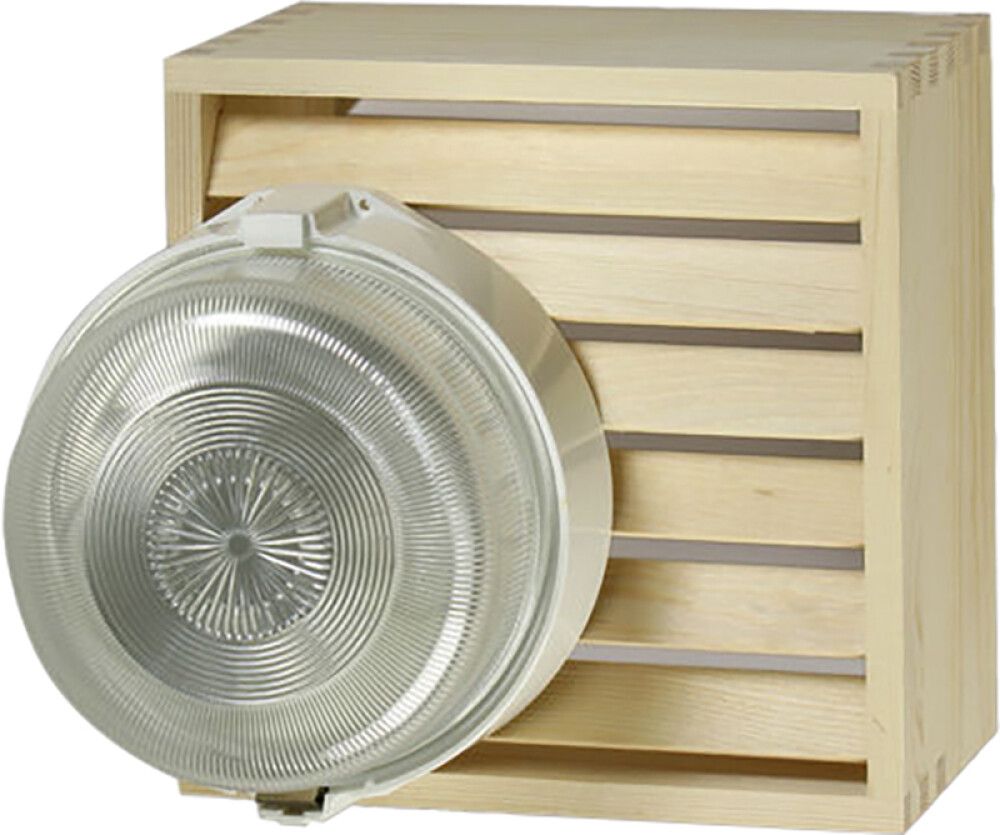 Saunavalaisin Ensto AVH11 mänty 25 x 25 x 13,5 cm