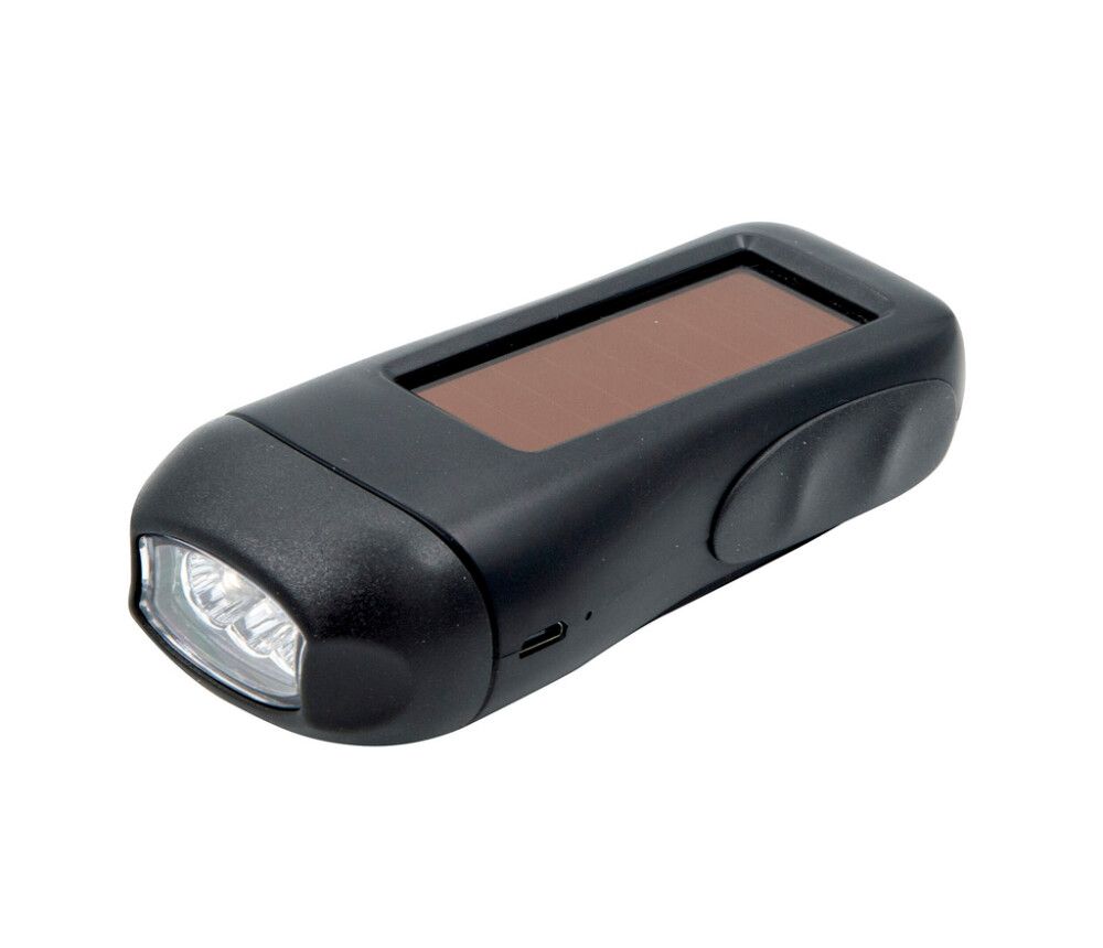 Taskulamppu Airam Dynamo Roosa Nauha Musta 1,5W