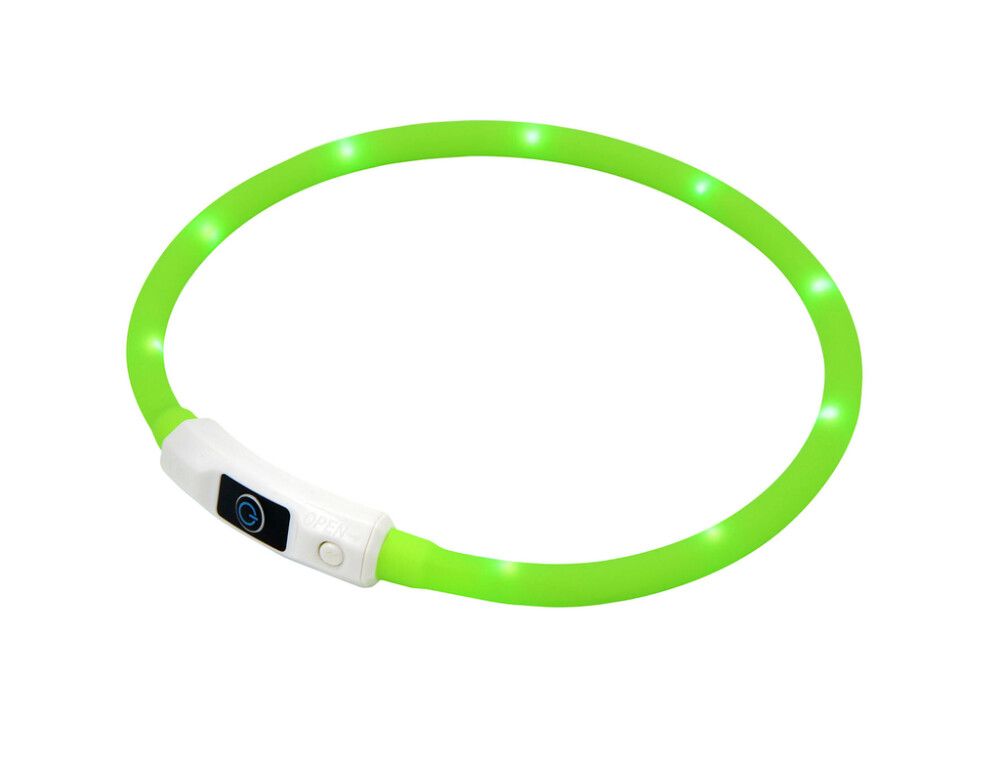 Turvavalo koiralle Airam vihreä 70 cm Roosa Nauha