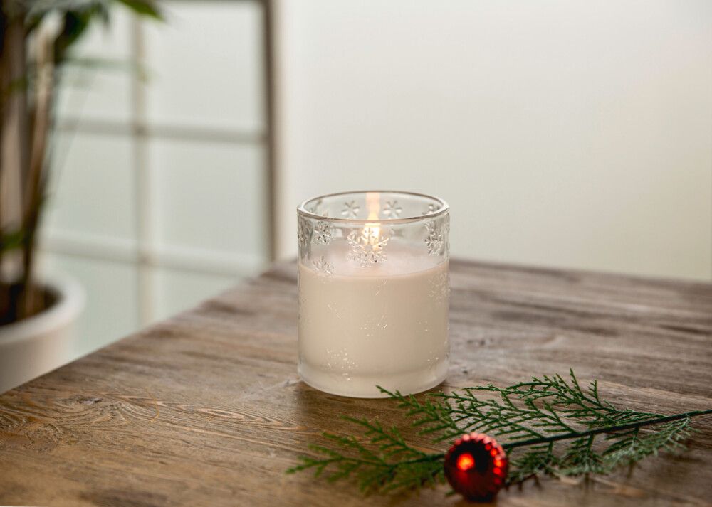 LED-kynttilä lasilyhty Airam Nietos