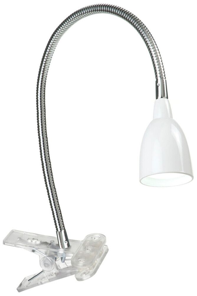 Klipsivalaisin Airam Stella Clip Valkoinen