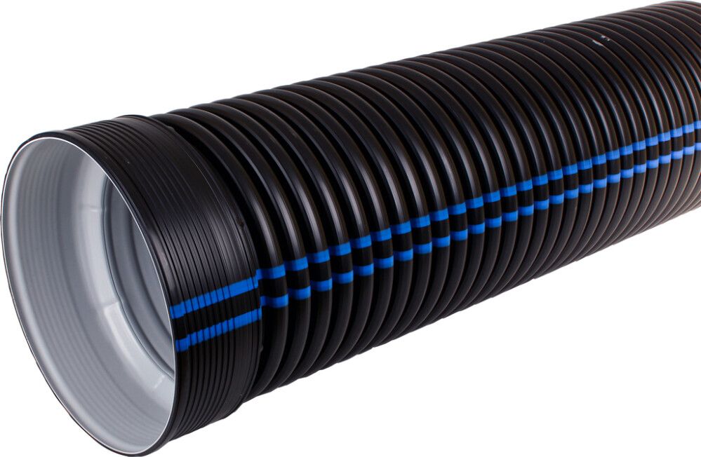 Sadevesiputki Raineo Tuplavahva SN8 110/98mm 6 m