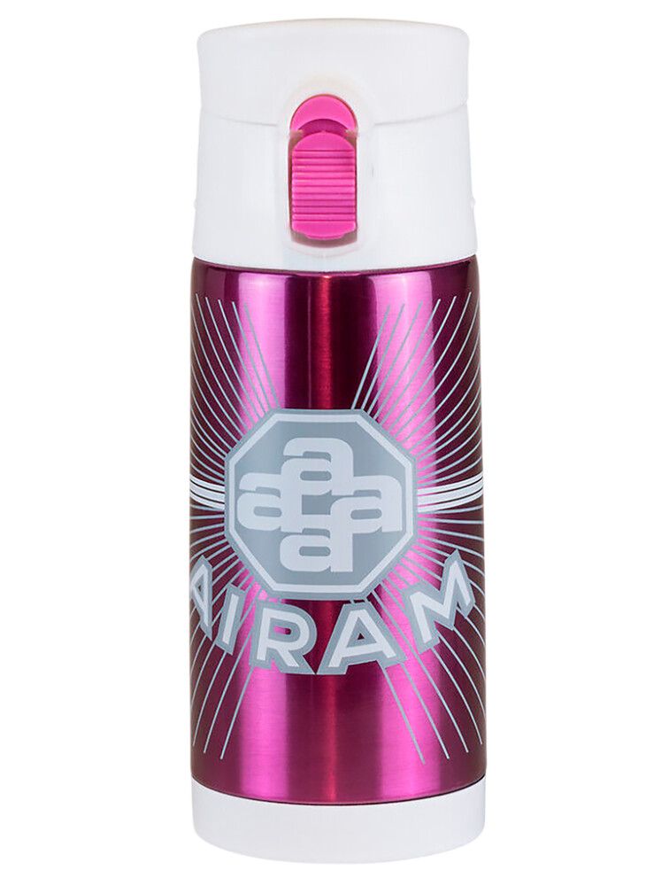 Teräsmuki Airam Klassikko 0,35 l Roosa Nauha