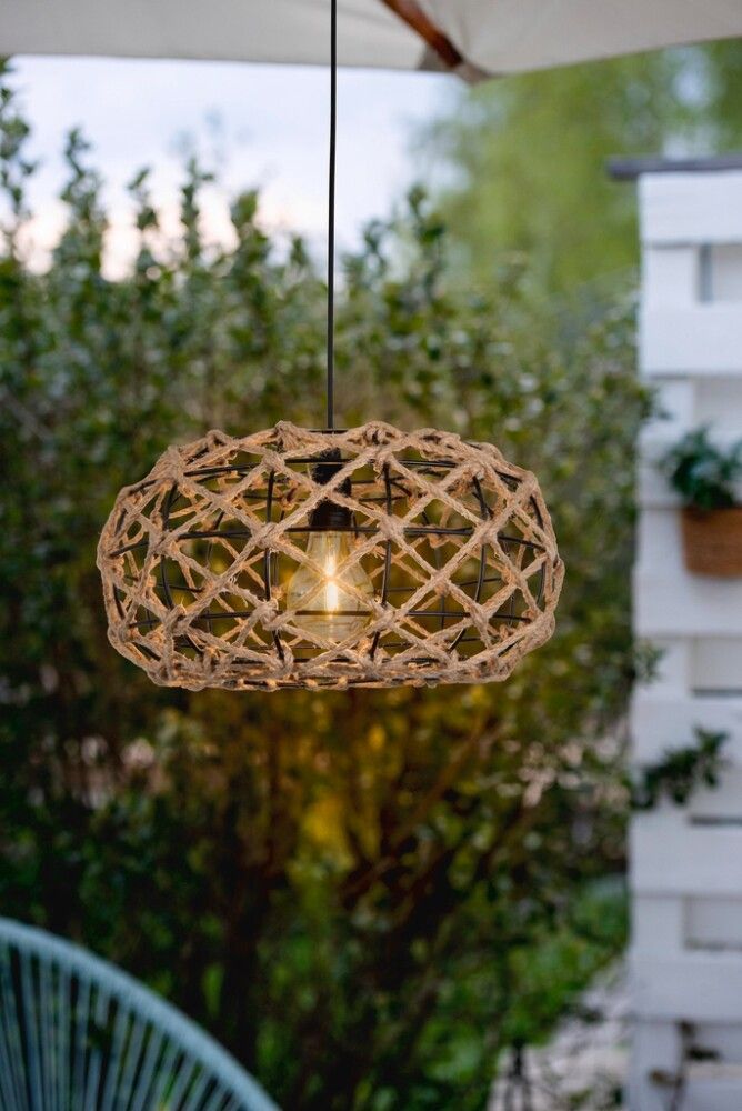 Koristevalaisin Airam Agni ruskea Ø 31 cm