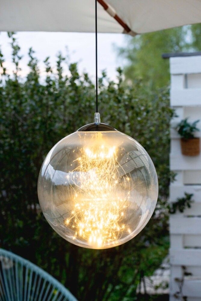 LED-koristevalo Airam Tirandi musta Ø 35 cm