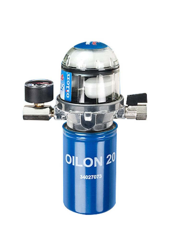 Öljynsuodatin ja ilmanpoistolaite Oilon Plus