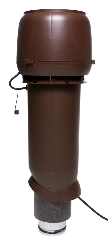 Huippuimuri Vilpe PE190P 700 mm Punainen 125 mm Ruskea