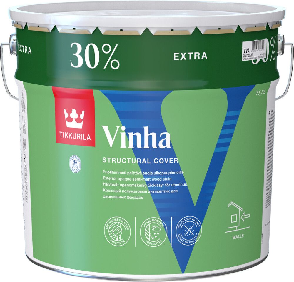 Peittosuoja Tikkurila Vinha Valkoinen